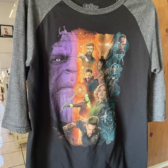 MARVEL AVENGERS INFINITE WAR T-SHIRT SIZE M - Picture 4 of 6